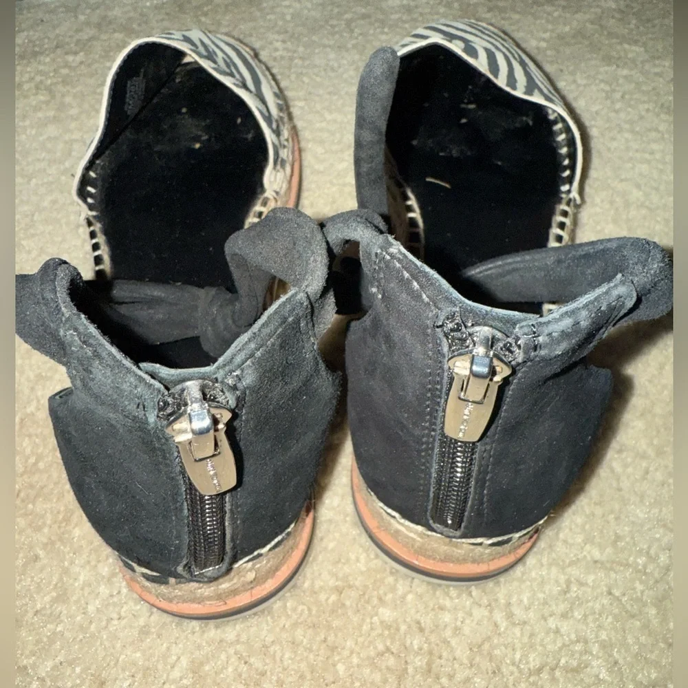 Vince Camuto Zebra Print Espadrilles